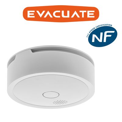 Détecteur de fumée interconnectable Autonomie 10 ans - EVACUATE
