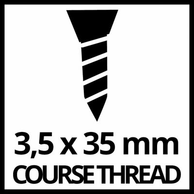 Bandes de vis 3,5 x 35 mm - EINHELL
