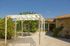 Carport Autoclavé toit plat sans couverture / surf. ext. : 14,91 m², Livraison à domicile incluse - HABRITA