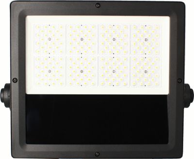 Projecteur extérieur LED Trust V2 noir IP66 15000 lumens blanc neutre - ARIC