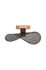 Plafonnier E27 Honu noir 15W - COREP