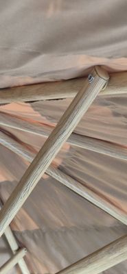 Parasol droit Kaona diamètre 270 cm GIVEX