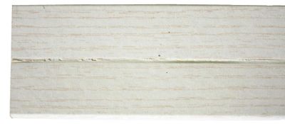 Moulure pliable 22 x 22 x 2600 mm blanc structuré