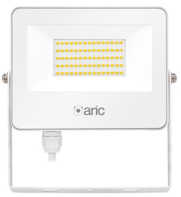 Projecteur extérieur LED Wink 2 blanc IP65 5000 lumens blanc chaud - ARIC