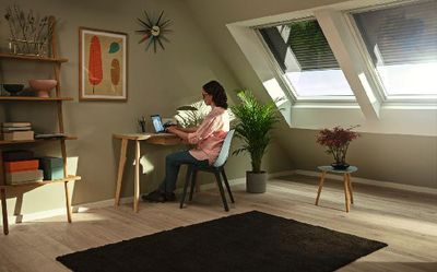 Volet roulant solaire l.55 x H.98 cm SSL CK04 0000S VELUX