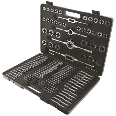 Coffret tarauds et filières 110 pièces HSS - AUTOBEST