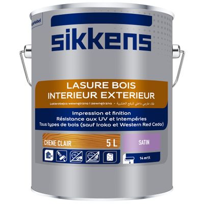 Lasure chêne clair 5 L - SIKKENS