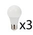 Ampoules LED SMD E27 8W = 720 lumens blanc chaud par 3 - ARLUX