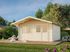 Chalet de jardin Britta bois naturel ép.40 mm - 28,3 m² hors-tout - Livraison à domicile incluse - PALMAKO