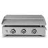 Plancha à gaz 3 brûleurs Silvia II G Inox BRASERO