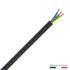 Câble électrique U1000 R2V 3G4 mm² rigide intérieur/extérieur au mètre - NEXANS