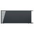 Portail coulissant aluminium PIVOINE l.4,10 x H.1,78 m gris livraison directe à domicile GARDEN GATE