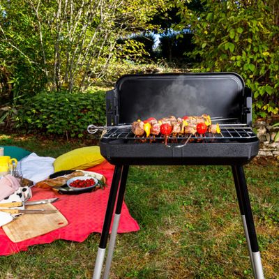 Barbecue à charbon de bois cuve en fonte Barbeko - SOMAGIC