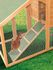 Poulailler en bois bi corps 2,13 m² double toit bitumé, Livraison à domicile incluse - HABRITA