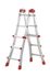 Echelle pliable multifonction télescopique 4 x 3 échelons 2,80 / 3,70 m ProfiStep Multi aluminium - HAILO