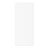 Panneau mural de douche aluminium blanc 90 x 210 cm AURLANE