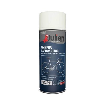 Vernis en aérosol pour carrosserie brillant 400 mL - JULIEN