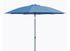 Parasol droit diamètre 2,70 m mât en aluminium Bleu PROLOISIRS