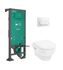 Pack WC suspendu NF sans bride Moventa - HANSGROHE