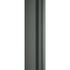 Paroi de douche à l'italienne 120x200 cm profilé gun metal verre transparent 6 mm New Style - SCHULTE