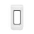 Plaque de finition 1 module Blanc - Mosaic LEGRAND