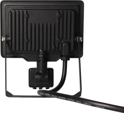 Projecteur extérieur LED détecteur de mouvements Kali noir IP44 1700 lumens blanc neutre - ARLUX