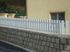 Planche pour clôture PVC blanc L 2,40 m - 100 x 30 mm - MOREY