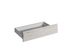 Façade tiroir effet bois blanchi avec poignée intégrée pour meuble de cuisine Syncron ANV-01 OAK 13,8 x 80 cm OFITRES