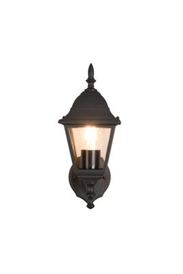 Applique extérieur montante E27 Livenza noir IP44 60W - TRIO