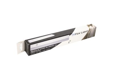 Réglette de placard LED blanc dynamique à piles avec détecteur 1W 100Lm FOX LIGHT