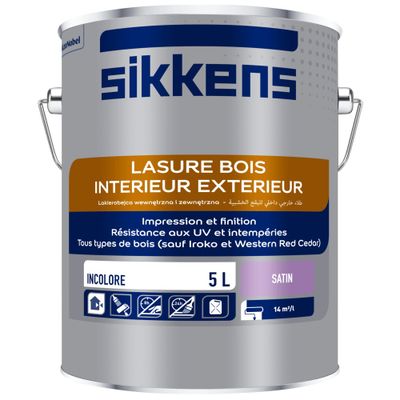 Lasure incolore 5 L - SIKKENS