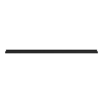 Plaque de finition 4 postes Odace 2025 noir onyx - SCHNEIDER ELECTRIC