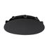 Plafonnier métal Ø 180 mm noir 12 sorties - TIBELEC
