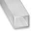 Tube rectangulaire aluminium brut 12 x 10 x 1 mm 1 m  CQFD