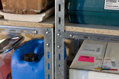 Cornière égale perforée blanc 38 x 38 mm 2 m CQFD