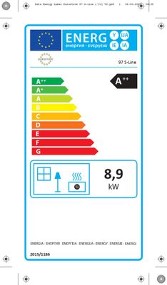 Poêle à pellet 8.9 kW Eurostove 97 S-LINE QLIMA