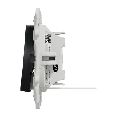 Interrupteur va-et-vient avec témoin lumineux anthracite - Odace 2011 SCHNEIDER ELECTRIC