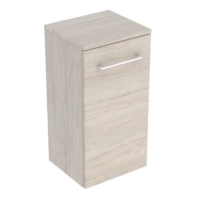 Colonne de salle de bains Selva L33 x H65 x P30 cm panneau de particules chêne - GEBERIT