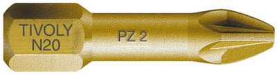 Embout de vissage -Torsion -Pour vis Pozidriv ESSENTIAL