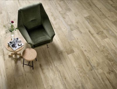 Carrelage sol intérieur effet bois miel OXFORD ép 9,5 mm 20 x 120 cm paquet de 0,96 m²