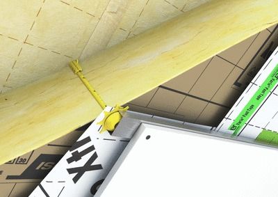Rouleau de laine de verre pour combles aménagés - Épaisseur 200 mm - 1,20 x L.3,00 m ISOVER