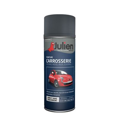 Bombe de peinture carrosserie gris RAL 37103 400 mL - JULIEN