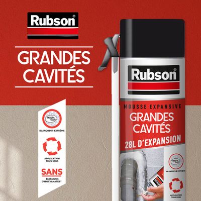 Mousse expansive Grande Cavité 550 ml RUBSON