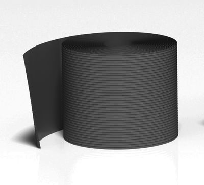 Lamelles souples d'occultation horizontale L.2,50 x H.1,42/1,52 m gris FERRO BULLONI