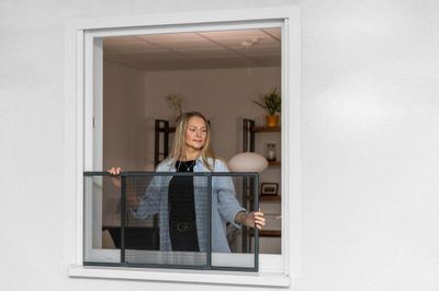 Moustiquaire coulissante 75x100-193 aluminium anthracite SCHELLENBERG