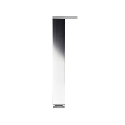 Pied carré réglable hauteur 300 mm aluminium REI