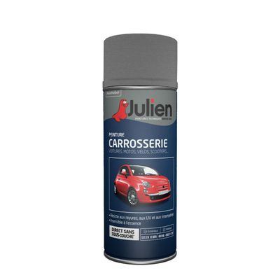 Bombe de peinture carrosserie gris thallio RAL37102 400 mL - JULIEN