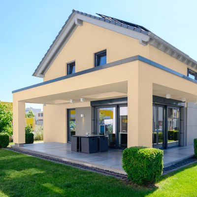 Peinture façade 2 en 1 Ton pierre mat 10 L - RIPOLIN