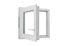 Fenêtre PVC blanc 1 vantail tirant gauche H.45 x l. 40 cm CLOSY
