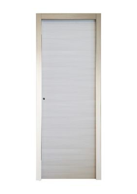 Bloc-porte postformé H.204 x l.83 cm décor mélaminé IVOIRE poussant droit - SMIS